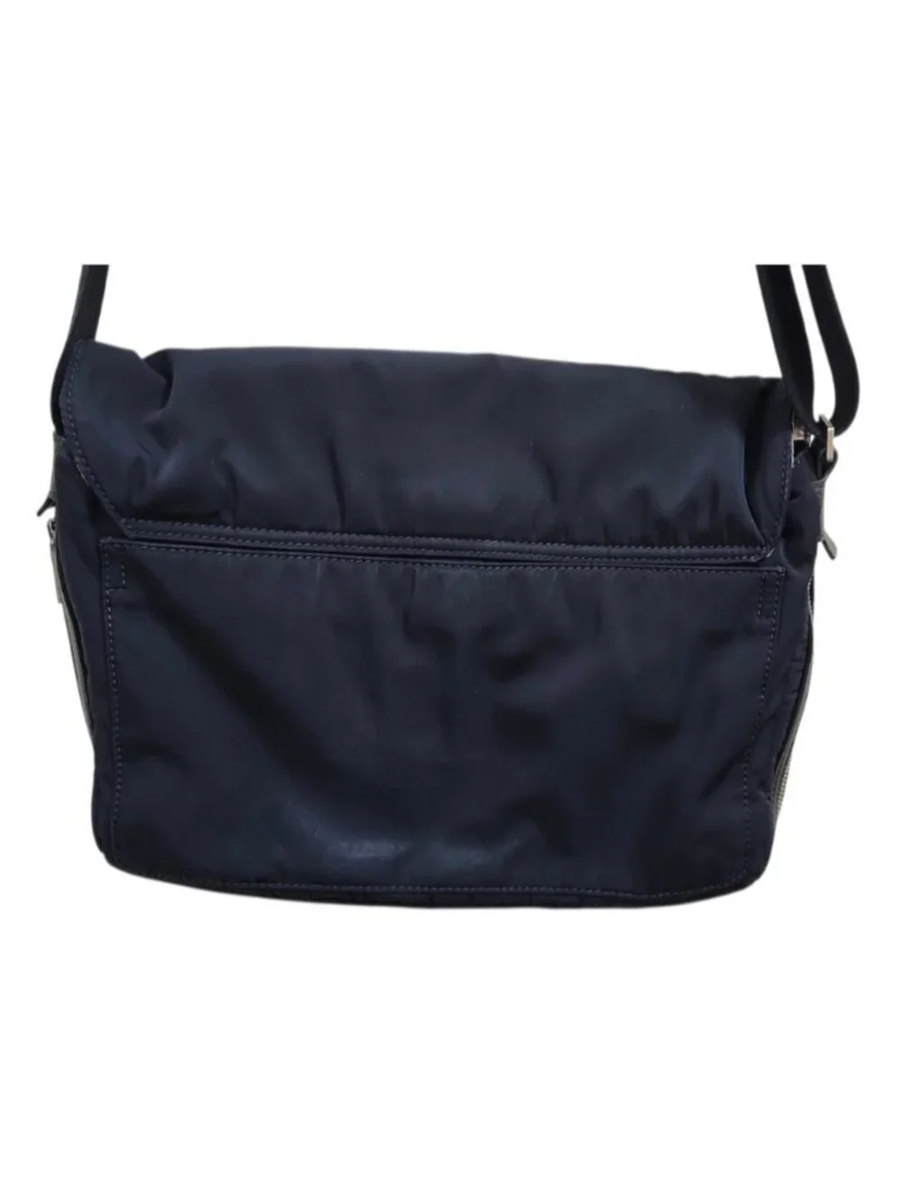 Jack Spade New York Navy Nylon Messenger Bag Crossbody Laptop Travel Work
